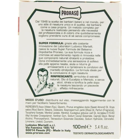 Proraso erfrischend - Aftershave-Balsam 100 ml