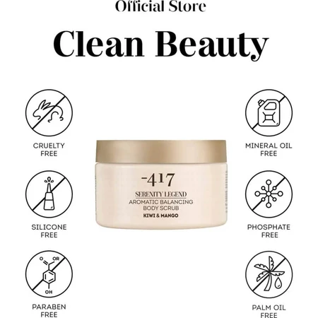 Minus 417 Serenity legend kiwi en mango - aromatische bodyscrub 450 gr.