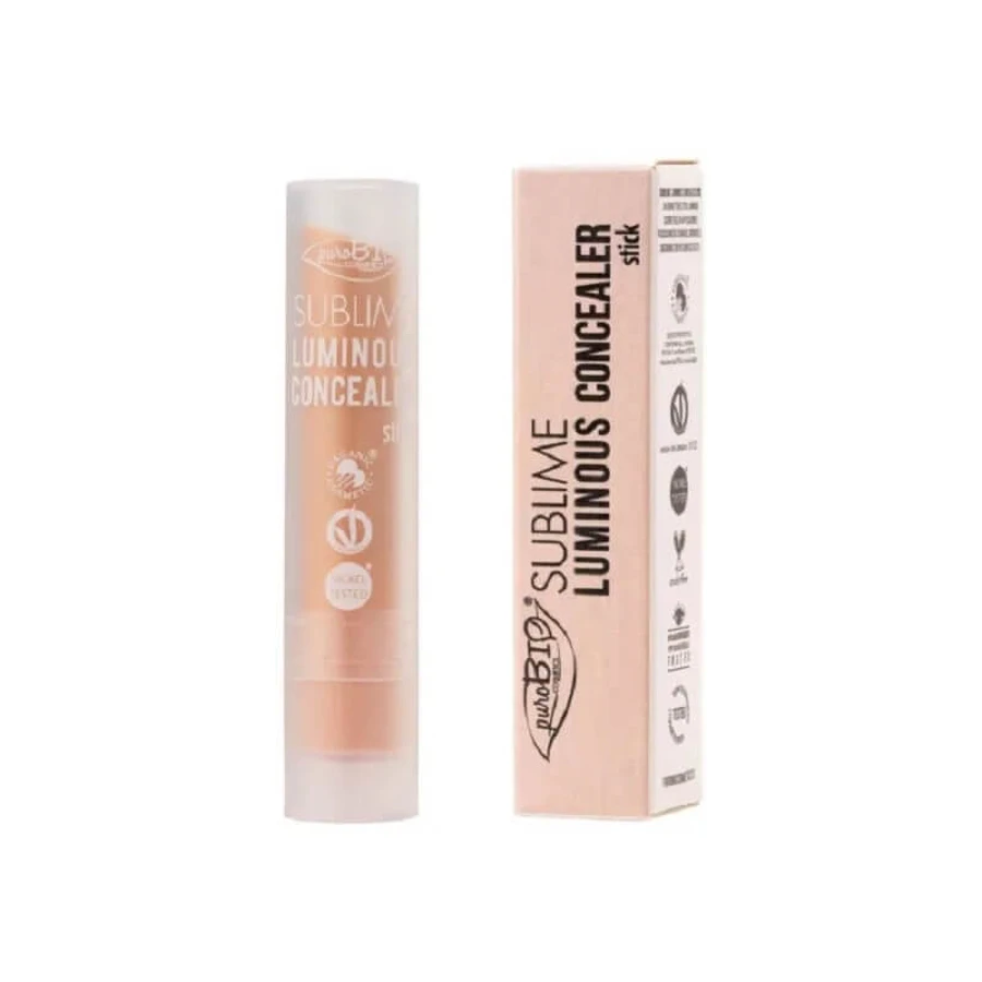 Purobio sublime corrector luminoso en barra - corrector iluminador no. 01