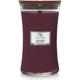 Woodwick Black cherry - candela profumata clessidra grande 609 g