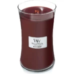 Woodwick Cereza negra - vela perfumada reloj de arena grande 609 g