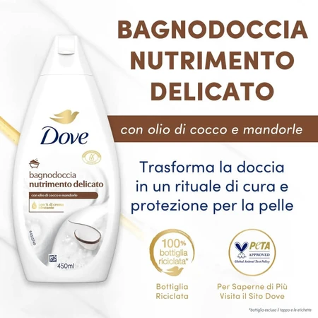 Dove Gentle Nourishment - shower bath 450 ml