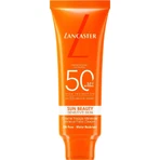 Lancaster sun face cream 50 spf sun beauty sensitive skin mineral face cream high protection 50 ml