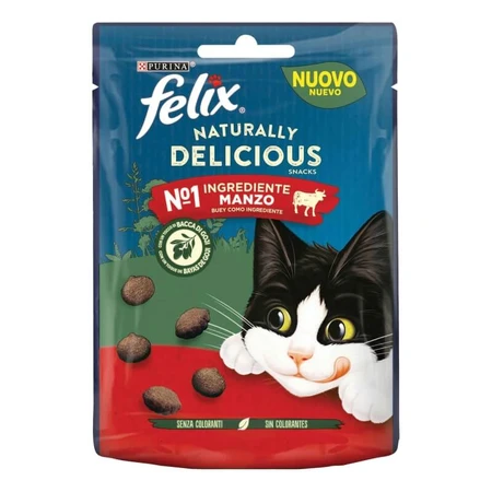 Purina felix leckeres Rindfleisch - Katzensnacks 50 gr