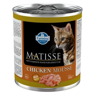 Farmina Matisse mousse de pollo - alimento completo para gatos adultos 300 gr.