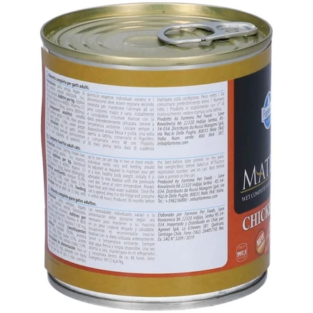Farmina Matisse mousse de pollo - alimento completo para gatos adultos 300 gr.