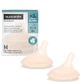 Suavinex zero zero - pack de 2 tetinas para biberón anticólico flujo medio