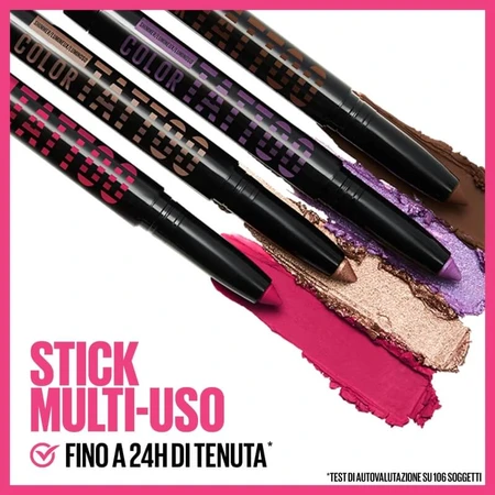 Maybelline Color Tattoo Eye Stick - Mehrzweckstick 3 in 1 - bestimmt