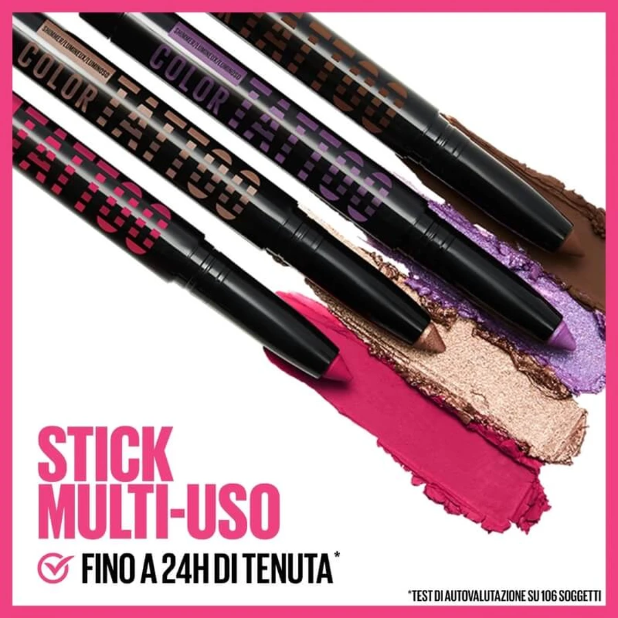 Maybelline Color Tattoo Eye Stick - Mehrzweckstick 3 in 1 - bestimmt