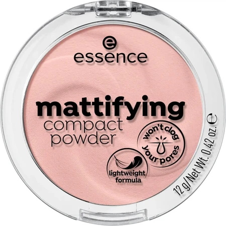 Essence Kompakt-Mattierungspuder Nr. 10 hellbeige