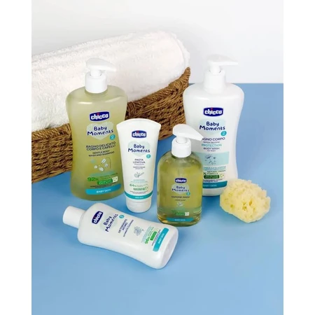 Chicco baby moments - sanftes Bad Körper und Haare 200 ml