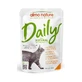 Almo nature Daily menu Huhn und Lachs - Alleinfuttermittel für ausgewachsene Katzen 70 gr