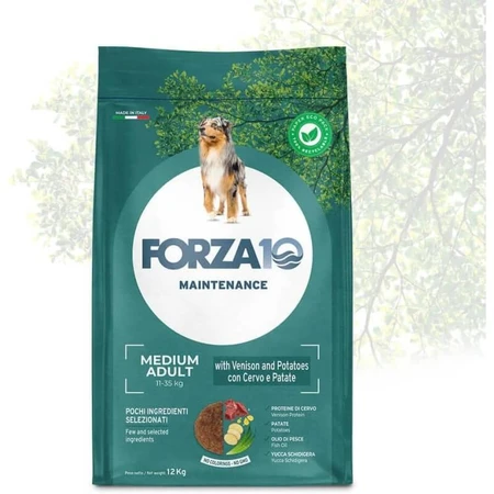 Forza10 Maintenance medium adult with deer with potatoes - complete food for dogs 2 kg
