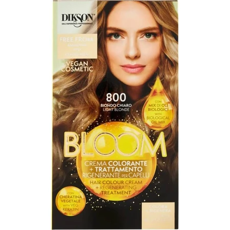 Dikson Bloom - 2en1 colorante no. 800 rubio claro