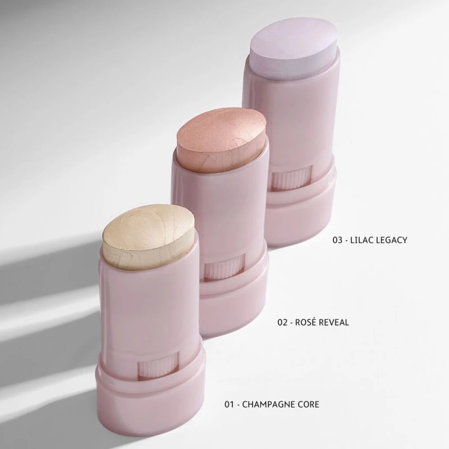 Astra identistick iluminador en barra - iluminador cremoso nº 02 rose reveal