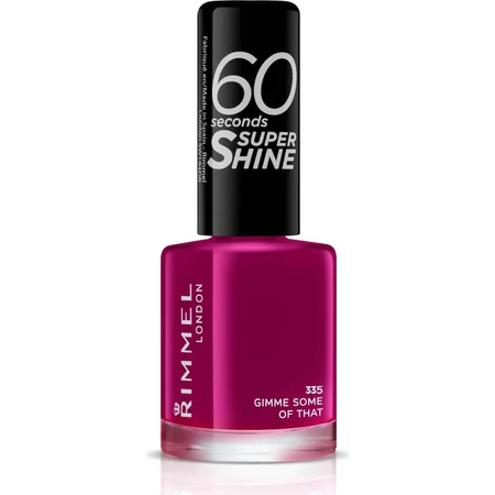 Rimmel 60 seconds super shine - quick drying nail polish no. 335 gimme some of that