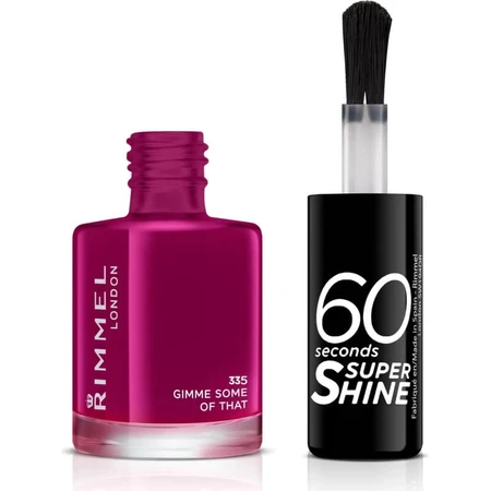 Rimmel 60 seconds super shine - quick drying nail polish no. 335 gimme some of that