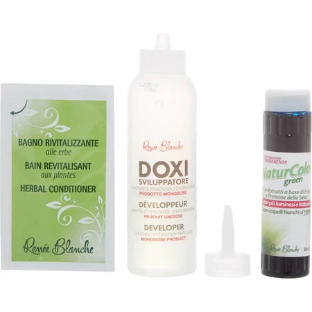 Renee blanche Tinte permanente color natural verde negro azul negro azul