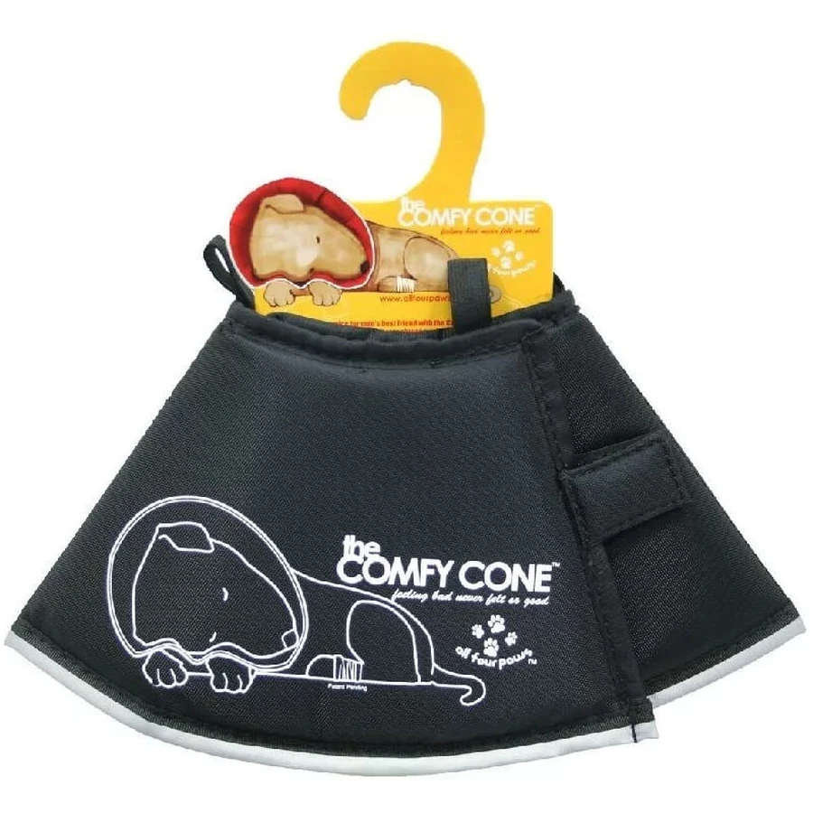 Candioli Comfy cone - Elizabethaanse zachte reflecterende kraag voor maximaal comfort xs 11 cm
