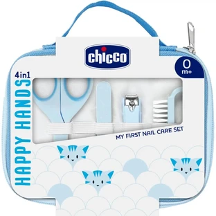 Chicco happy hands my primoset Nagelset Farbe blau und grün