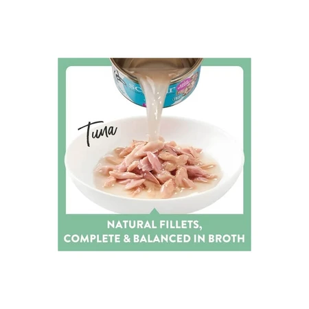 Schesir Tuna Natural - wet food for cat 85 gr.