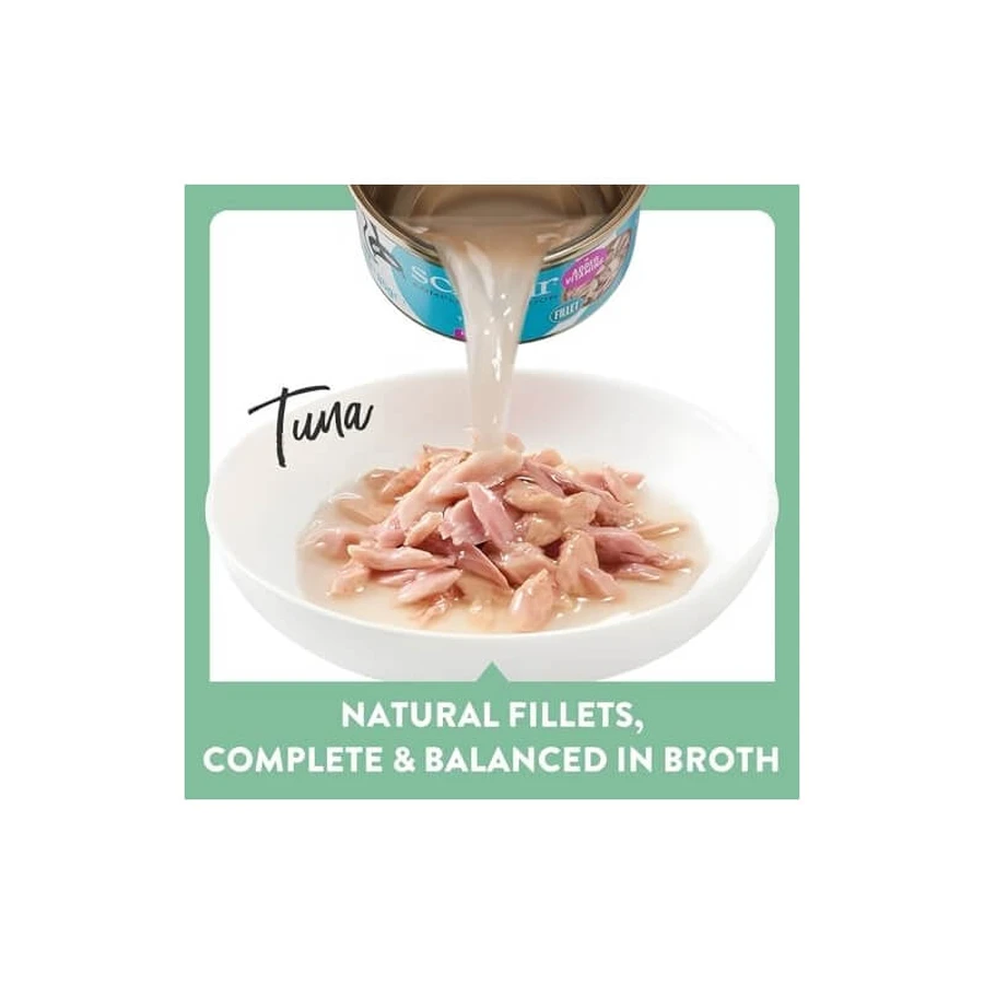 Schesir Tuna Natural - wet food for cat 85 gr.