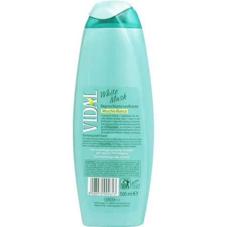 Vidal Weißer Moschus - belebendes Bad 500 ml