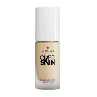 Veralab Overskin glow and care - fond de ten activ, strălucitor și hidratant nr. 03 vanilie