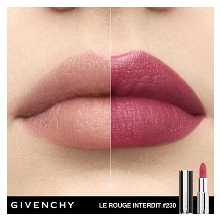 Givenchy Le rouge interdit intense silk - luminous lipstick no. 230 rose boise'