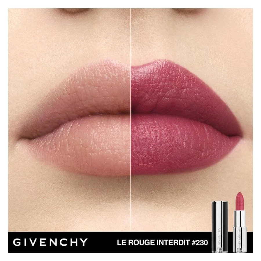 Givenchy Le rouge interdit intense silk - luminous lipstick no. 230 rose boise'
