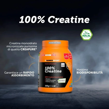 100% creatine 500 g - supplement voor lichamelijke activiteit'lichamelijke activiteit