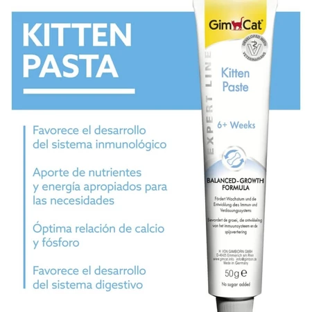Gimborn Gimcat pasta para gatitos 6m+- pasta complementaria para gatitos 50 gr.