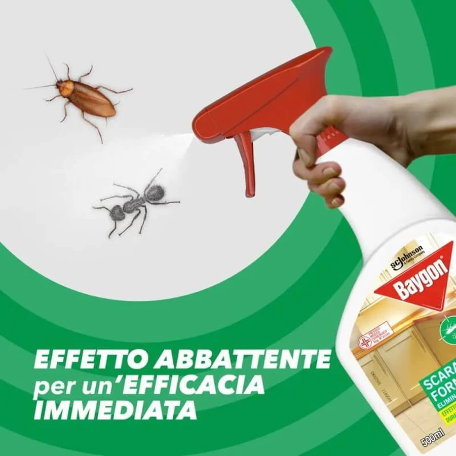 Baygon Cockroaches and ants - insecticide spray 500 ml
