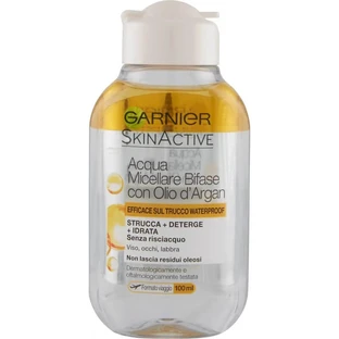 Garnier skin active - tweefasig micellair water met arganolie 100 ml