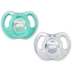 Tommee tippee Ultra light fopspeen - 2 ultra lichte siliconen fopspenen 0-6 maanden