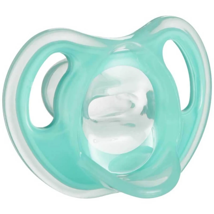 Tommee tippee Ultra light fopspeen - 2 ultra lichte siliconen fopspenen 0-6 maanden