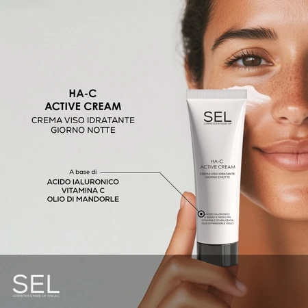 Ha-c active cream - moisturizing face cream day and night 50 ml