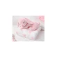 Kiokids Baby blanket - pink rabbit 100x100 cm