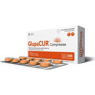 Innovet Glupacur 30 comprimidos - pienso complementario para perros y gatos (envase abollado)