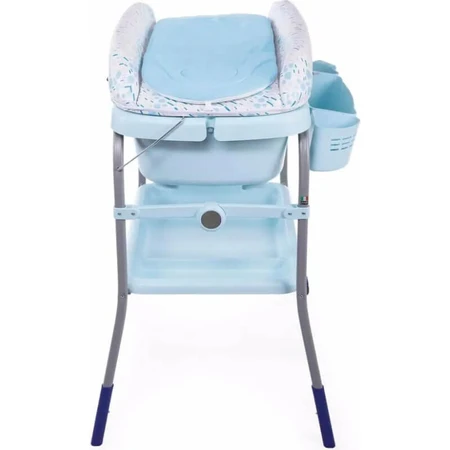 Chicco cuddle &amp; bubble baby luiertafel oceaan blauwe kleur