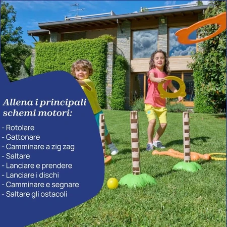 Chicco kit prime mosse - play kit for the development of motor skills 18m+