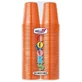 Dopla Colors - 100 orange polystyrene glasses, 200 ml.