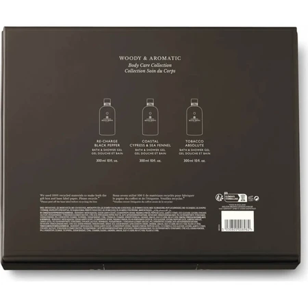 Molton brown Woody &amp ; soins du corps aromatiques - coffret cadeau