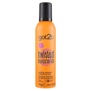 Got2b Twisted - krulmousse met anti-kruldefinitie en hittebescherming 250 ml