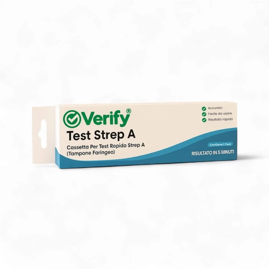Verify self test strep a (pharyngeal swab) - rapid test for group a streptococcus antigen