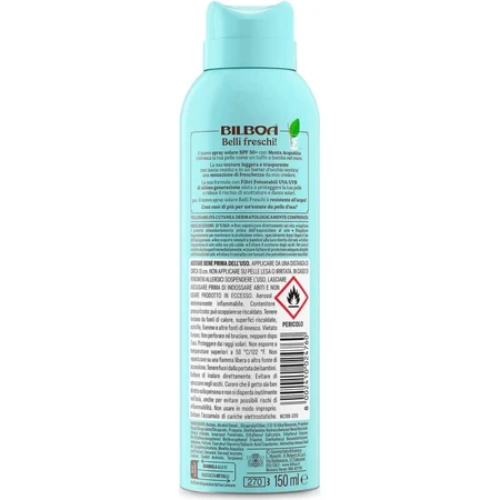 Bilboa Zonnebrandcrème 50+ spf spray mooi fris zeer hoge bescherming 150 ml