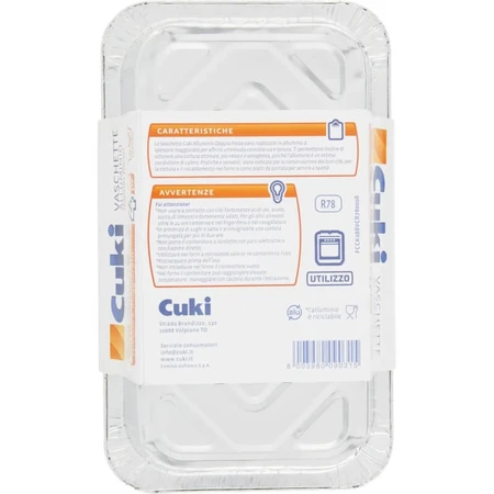 Cuki 4 Aluminium-Bratbleche