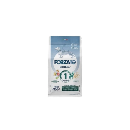 Forza10 Forza 10 dog mono diet adult mini deer potatoes - volledige dieetvoeding voor honden met intoleranties 1,5 kg