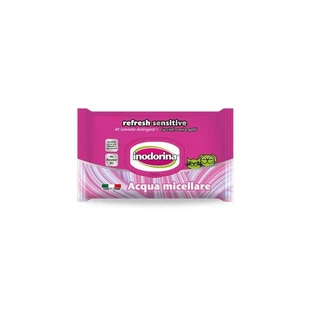 Inodorina Refresh sensitive - 40 toallitas all'agua micelar para perros