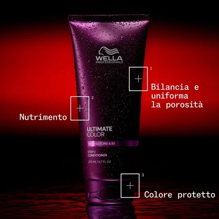 Wella Ultimate color step 2 conditioner - feuchtigkeitsspendende Pflegespülung 200 ml